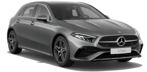 Imagen frontal del modelo Clase A Hatchback
