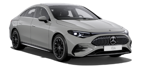 Imagen frontal del modelo Nuevo CLA Eléctrico