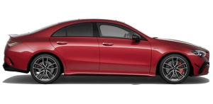 Imagen lateral del modelo AMG CLA