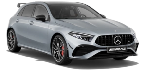Imagen frontal del modelo AMG CLASE A