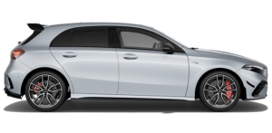 Imagen lateral del modelo AMG CLASE A