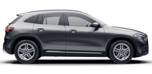 Imagen lateral del modelo GLA